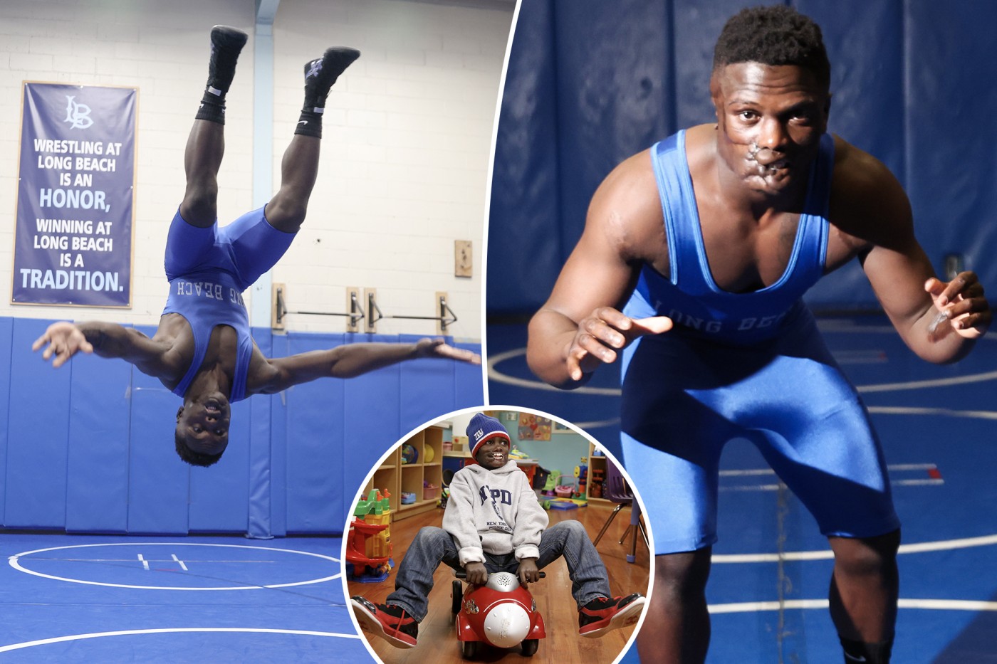 بطل المصارعة الذي تحدى الإعاقة وحقق المجد في نيويورك