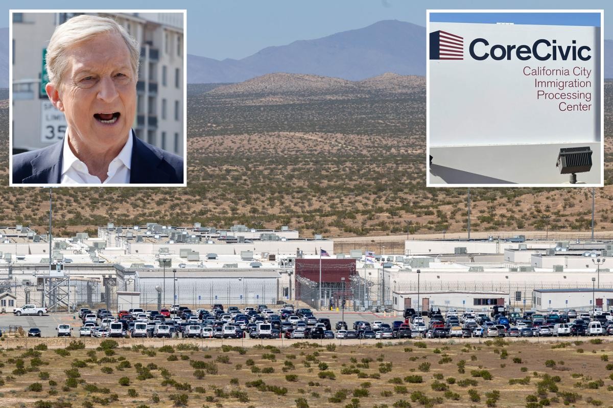 توم ستاير يصف استثماره في شركة تدير مراكز احتجاز للهجرة بأنه خطأ