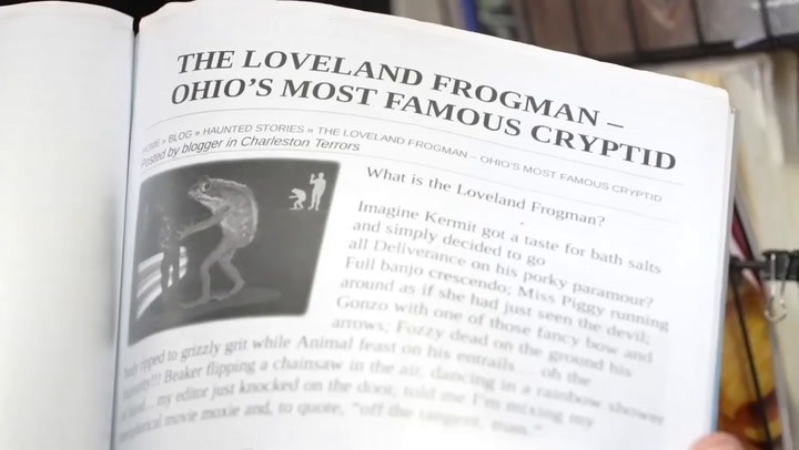 مشرّعا أوهايو يقترحان اعتماد «لوفيلاند فروغمان» ككريبتيد رسمي للولاية