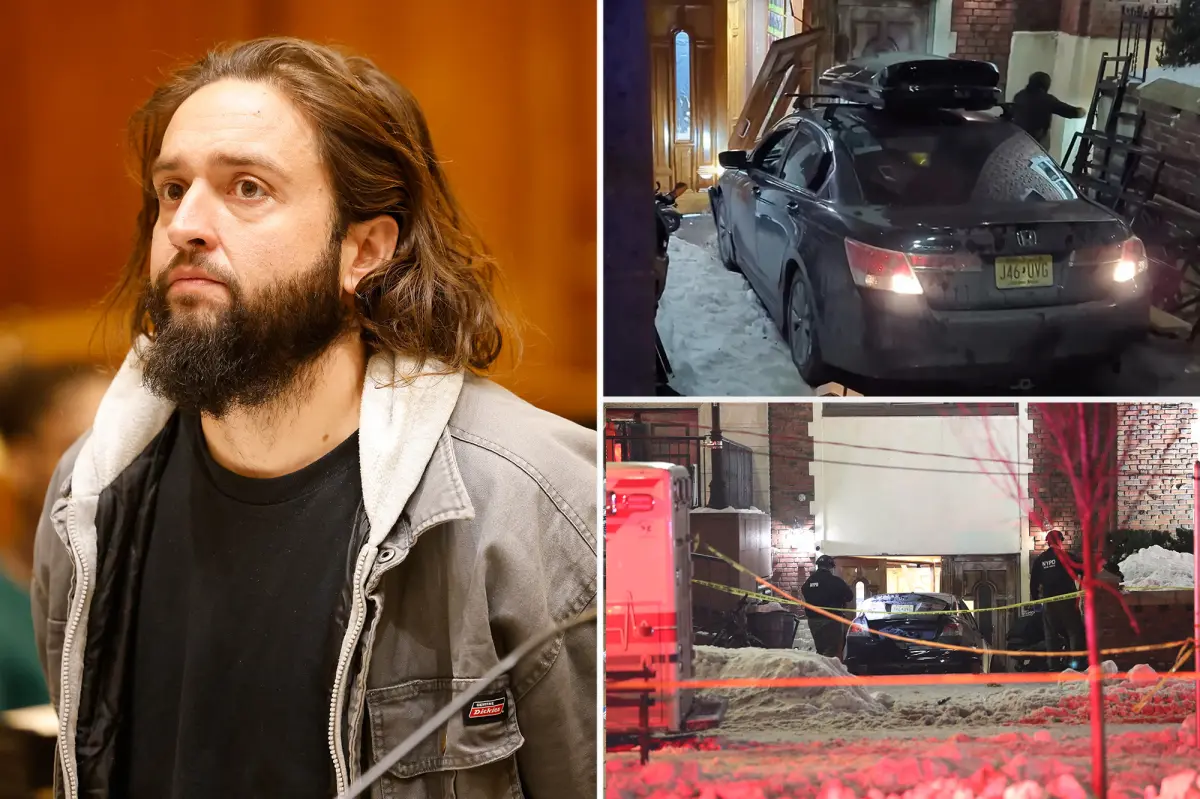 رجل من نيوجيرسي يعترف بتخريب معبد يهودي في بروكلين بسيارته