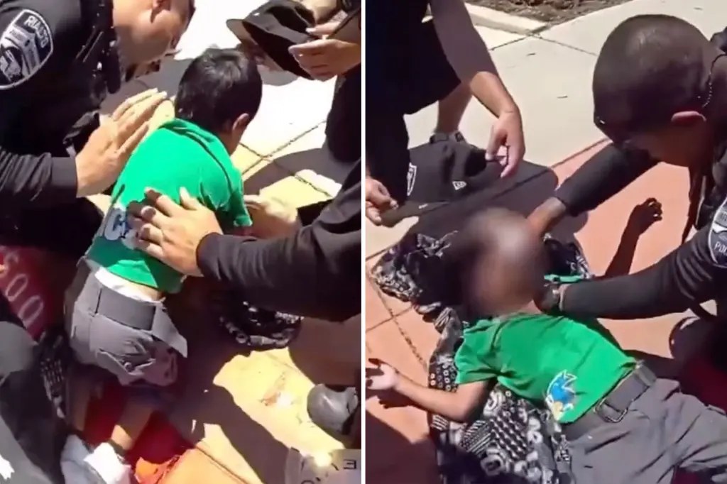 شرطة ريالتو تنقذ طفلًا عمره 3 سنوات اختنق بالقيء في كاليفورنيا