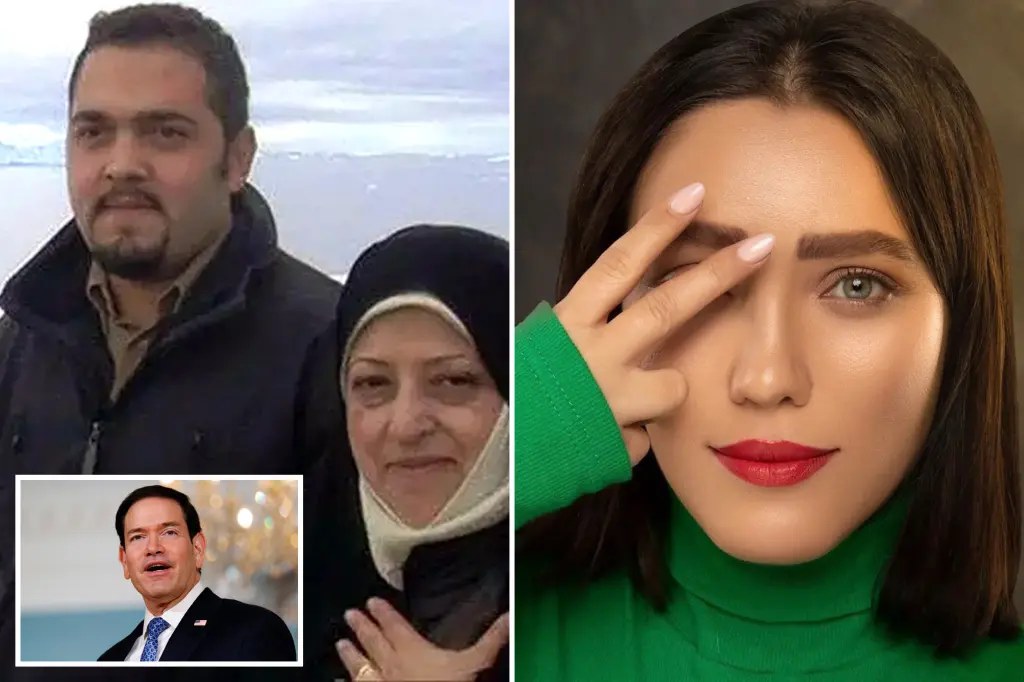ناشطة إيرانية فقدت عينها تنتقد مساعي نجل مسؤولة سابقة للبقاء في الولايات المتحدة بعد إلغاء إقامته