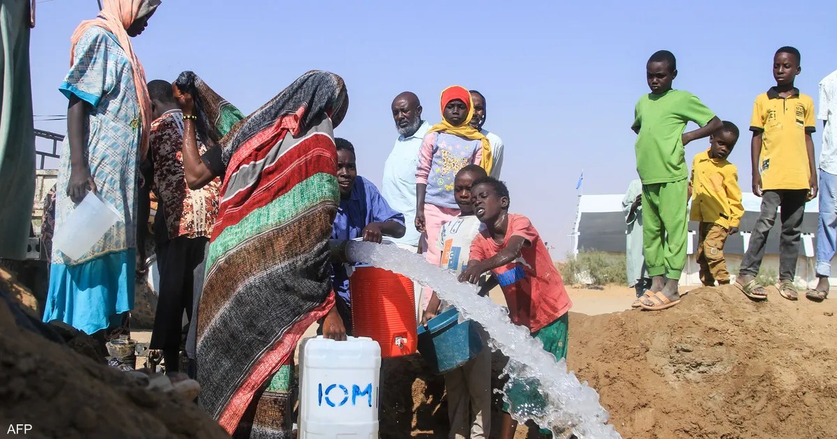 السودان: تضرر شبكات المياه يحرم 17.3 مليون شخص من خدمات الشرب الأساسية ويزيد خطر الكوليرا