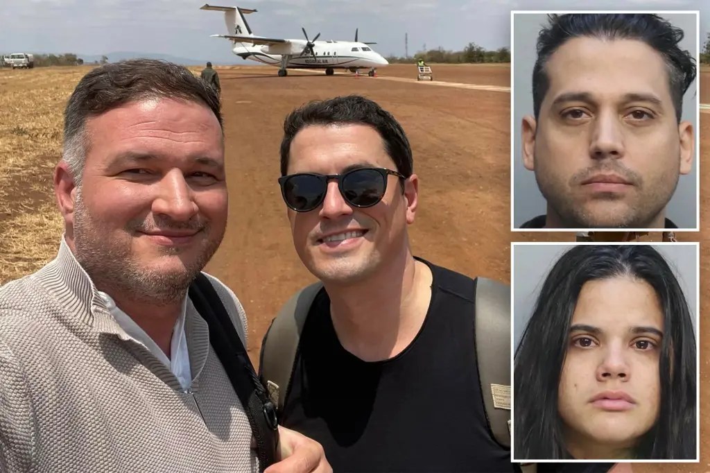 اتهام شخصين بنهب منزل زوجين من فلوريدا لقيا حتفهما في تحطم مروحية بكينيا