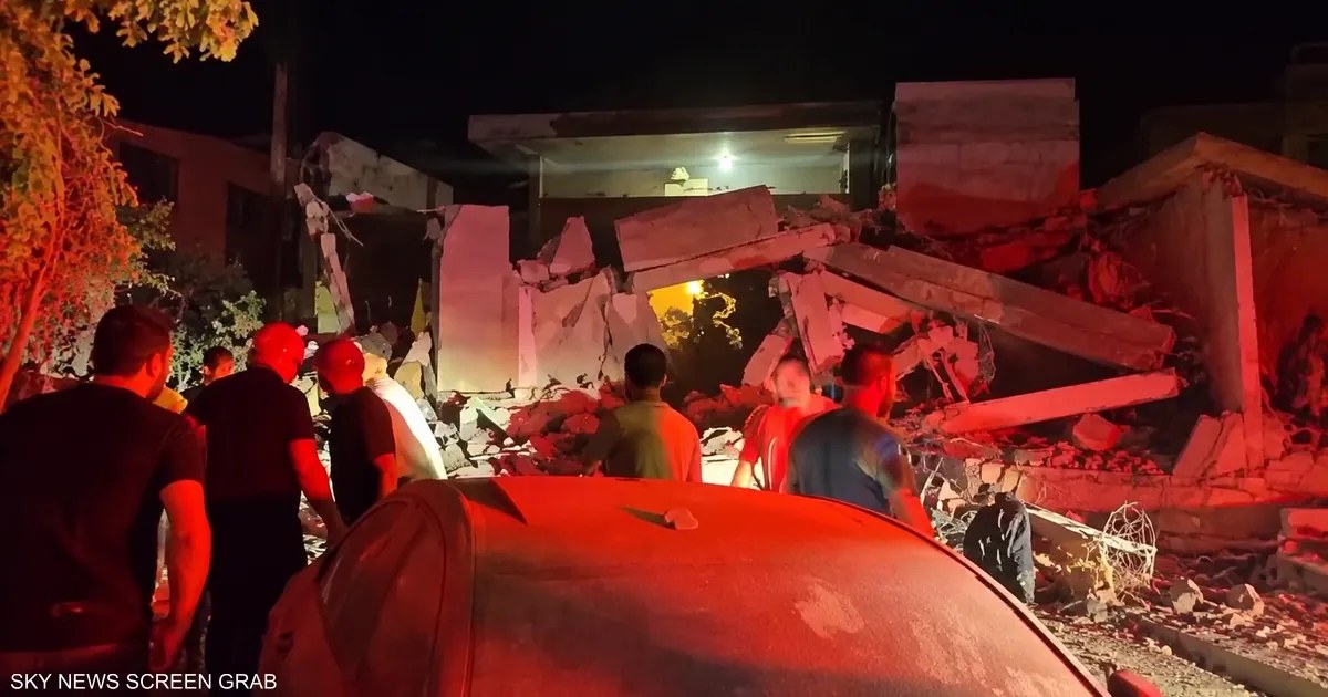 لبنان: غارات إسرائيلية تقتل 3 وتصيب 23 بعد إسقاط مسيّرة لحزب الله