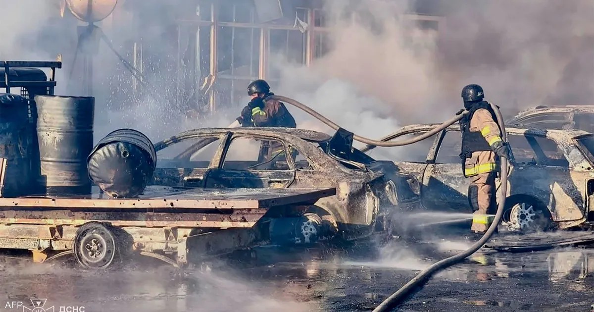 هجوم روسي على بافلوغراد في أوكرانيا يقتل 4 ويصيب أكثر من 60