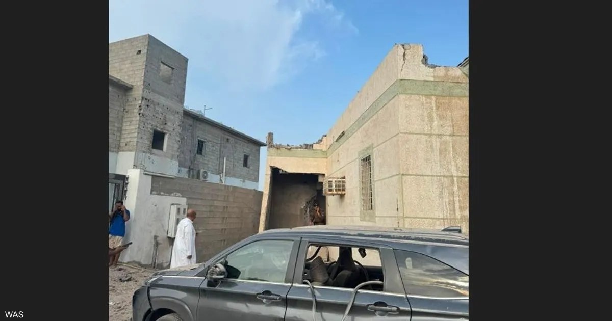 إصابتان وأضرار بمسجد إثر مقذوف حوثي في السعودية