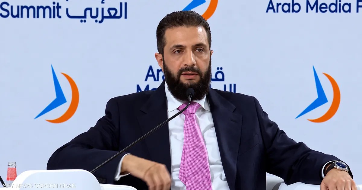 الشرع: سوريا «ولدت من جديد» بعد رفع العقوبات