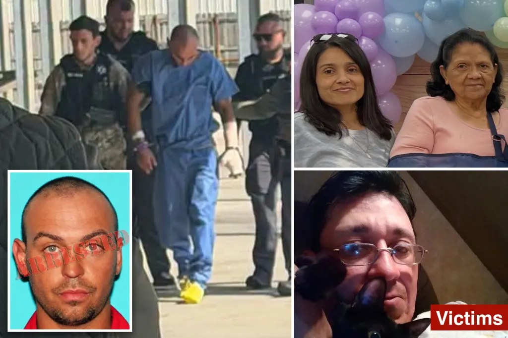 اعتقال رجل في لويزيانا بتهمة قتل 4 أشخاص طعنًا ومحاولة قتل طفل
