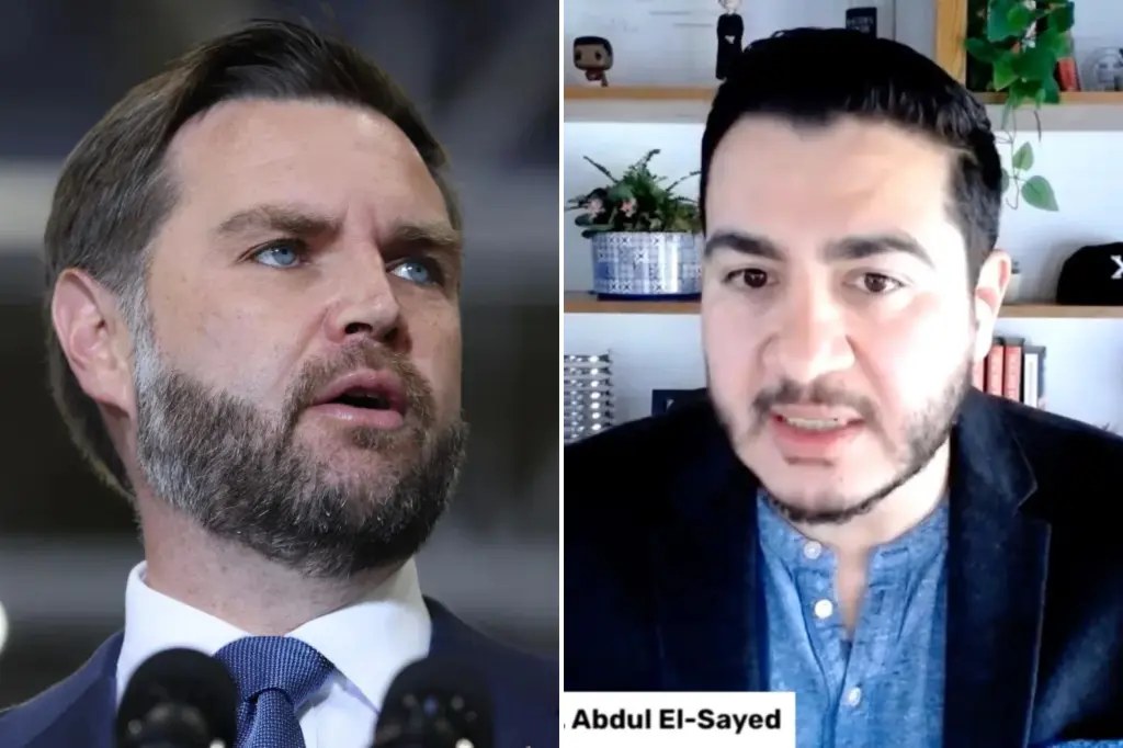 مرشح ديمقراطي يتهم فانس بأن لحيته مزيفة ويتحداه في رفع الأثقال