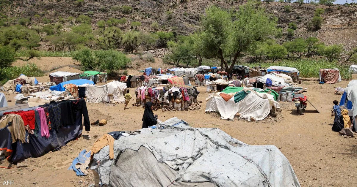 نزوح أكثر من 158 ألف شخص في اليمن منذ بداية سبتمبر