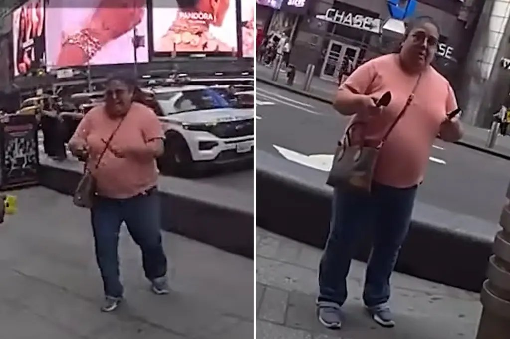 شرطة نيويورك تنشر تسجيلًا يوثق إطلاق النار على امرأة مسلحة بسكينين في تايمز سكوير