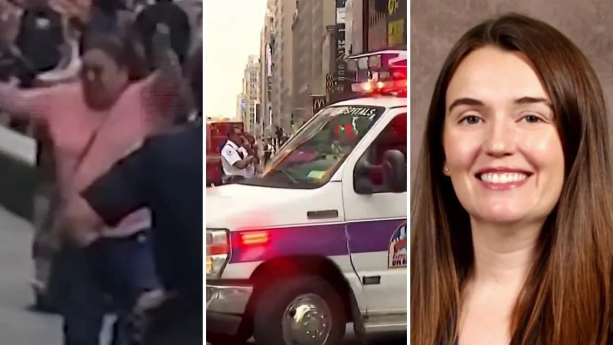 شرطة نيويورك تنشر فيديو مواجهة انتهت بمقتل امرأة مسلحة بسكينين في تايمز سكوير