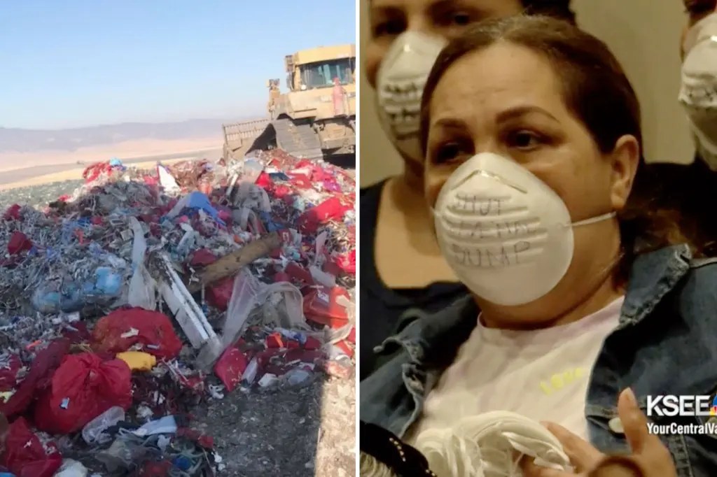 دعوى تتهم مشغلي مكب أفينال بإطلاق غازات سامة أضرت بالسكان