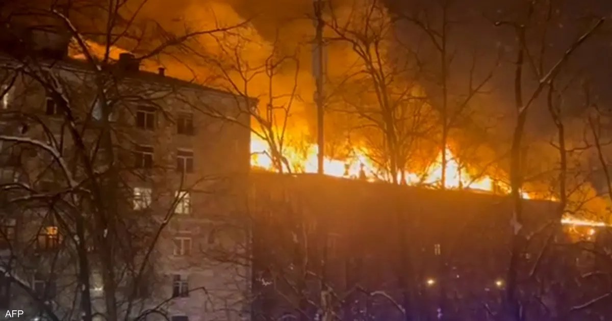 حريق في مصنع للألعاب النارية بروسيا يودي بحياة 14 شخصًا