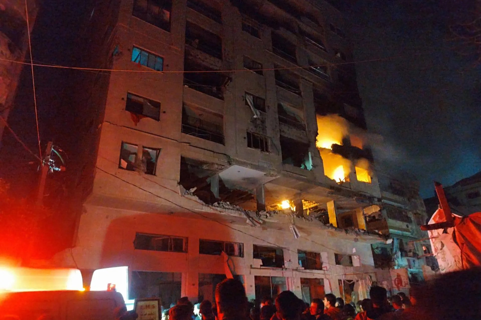 مقتل 5 فلسطينيين بقصف إسرائيلي لشقة سكنية في مدينة غزة بفلسطين