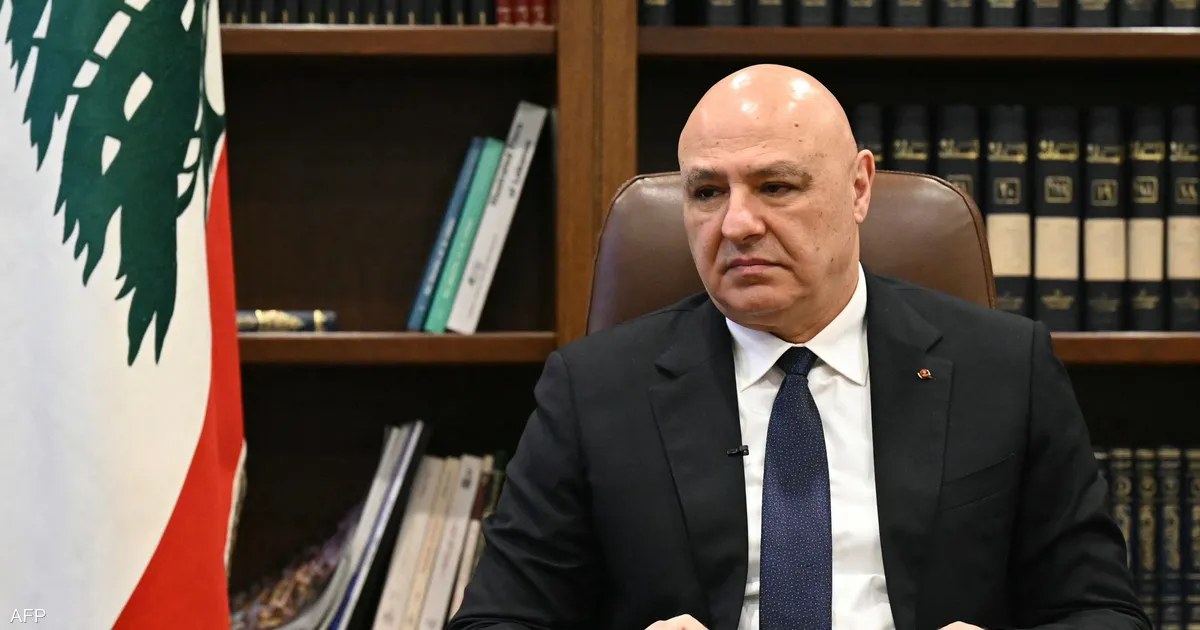 الرئيس اللبناني يتهم إسرائيل بمخالفة اتفاق الإطار ومواصلة الاعتداءات جنوبي لبنان