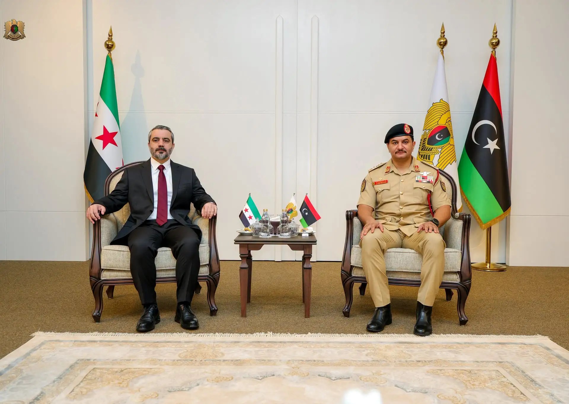 وزير خارجية سوريا يبحث مع صدام حفتر في ليبيا افتتاح قنصلية ببنغازي
