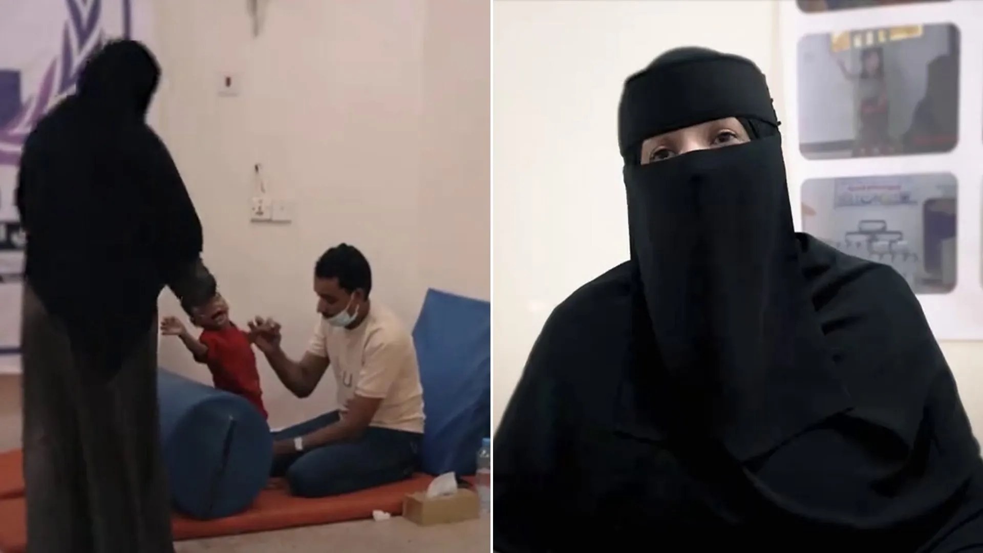 مركز أسسته نازحة في اليمن قدّم خدمات لنحو 1200 طفل ذي إعاقة