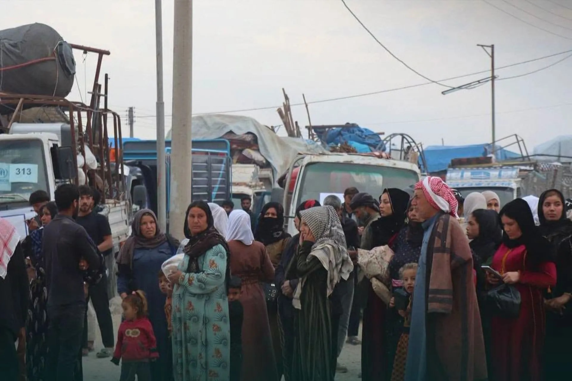 عودة 645 عائلة مهجرة إلى رأس العين في سوريا ضمن القافلة السادسة