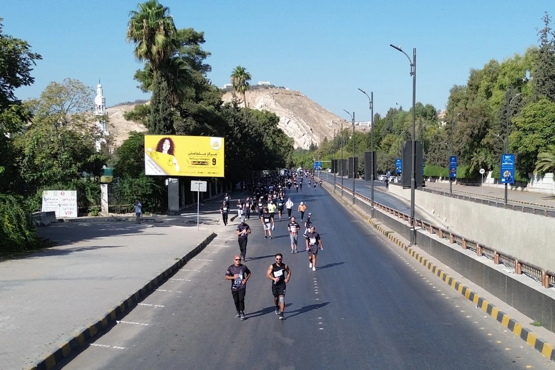 انطلاق ماراثون دمشق في سوريا بمشاركين من 36 جنسية