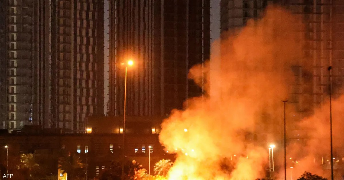 العراق يعلن إسقاط طائرة مسيرة قرب المنطقة الخضراء في بغداد