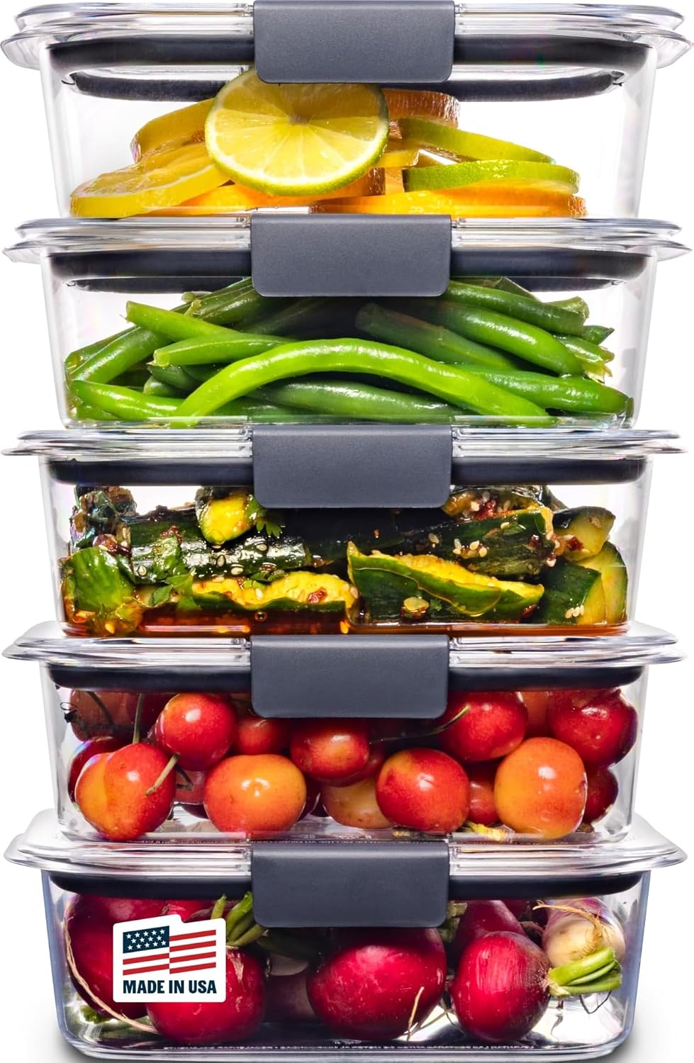 غداء العمل وسلطة البيت: أدوات عملية للتجهيز والحفظ من Rubbermaid وOXO